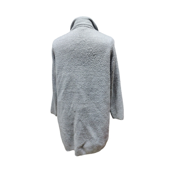 Torrid 2 Woman's gray collared button up cardigan sweater jacket - Picture 2 of 4